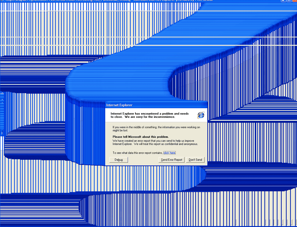 stacking error windows